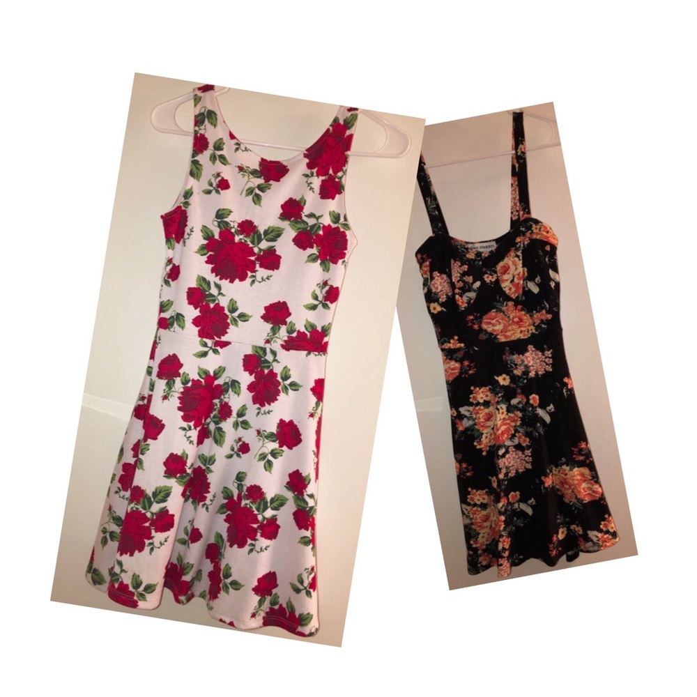 2 Floral Dresses
